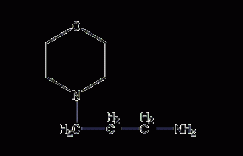 4-(3-氨丙基)吗啉结构式