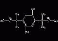 2,5-二叔戊基对苯二酚结构式