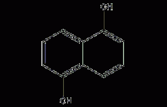 1,5-二羟基萘结构式