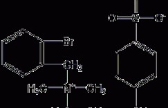 托西酸溴苄铵结构式