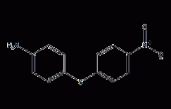 4-氨基-4'-硝基二苯硫醚结构式