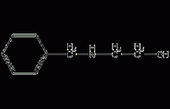 N-苄基乙醇胺结构式