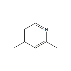 2,4-二甲基吡啶结构式