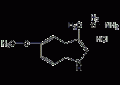 5-甲氧基色胺盐酸盐结构式