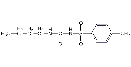 甲苯磺丁脲结构式