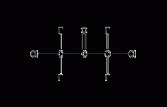 1,3-二氯四氟丙酮结构式