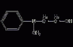 2-(甲基苯胺基)乙醇结构式