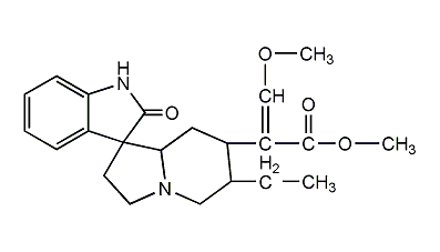 钩藤碱结构式