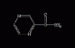 吡嗪甲酰胺结构式
