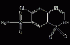 氯噻嗪结构式