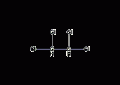 1,1,2,2-四氯乙烷结构式