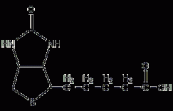 D-(+)-生物素结构式