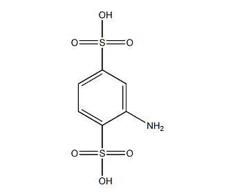 2,5-二磺酸苯胺结构式