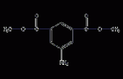 5-氨基间苯二甲酸二甲酯结构式