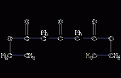 1,3-丙酮二羧酸二乙酯结构式