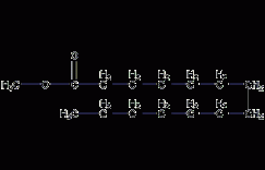 肉豆蔻酸甲酯结构式