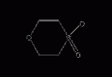 1,4-噻恶烷-1,1-二氧结构式