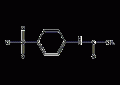 4-乙酰氨基苯磺酰氯结构式