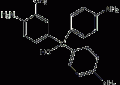 (4-氨基-3-甲苯基)-双(4-氨苯基)甲醇结构式