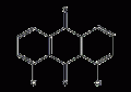 1,8-二氯蒽醌结构式