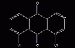 1,8-二氯蒽醌结构式