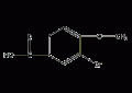 3-溴-4-甲氧基苯甲酸结构式
