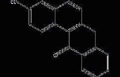 3-溴苯并蒽酮结构式
