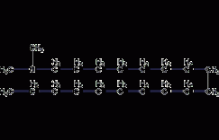 N,N-二甲基十八烷胺结构式