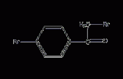 2,4'-二溴苯乙酮结构式