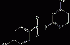 磺胺甲嘧啶结构式