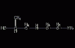 N-(2-羟丙基)乙二胺结构式