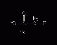 氟乙酸钠结构式