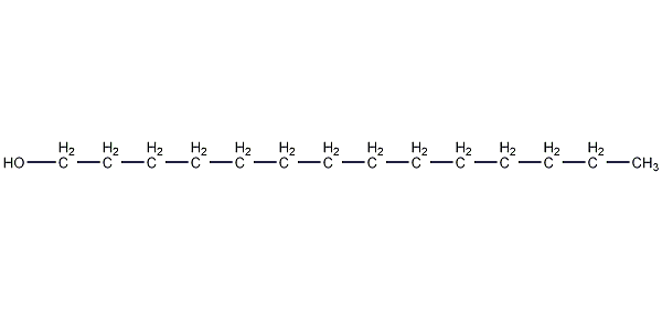 十四醇结构式