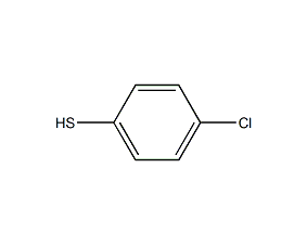 4-氯苯硫酚结构式