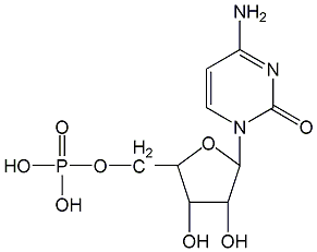 5'-单磷酸胞苷结构式