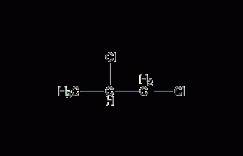 1,2-二氯丙烷结构式