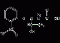 N-[(邻硝苯基)硫醇-L-苏氨酸结构式