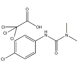 灭草隆TCA结构式