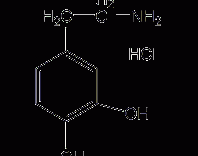 盐酸多巴胺结构式