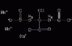 柠檬酸三钠结构式