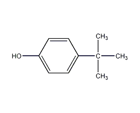 4-叔丁基酚结构式