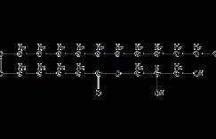 单硬脂酸甘油酯结构式
