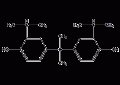 4,4'-异亚丙基(2-叔丁基苯酚)结构式