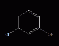 3-氯苯酚结构式