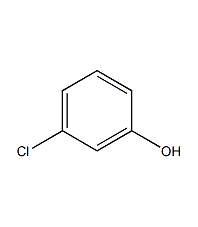 3-氯酚结构式