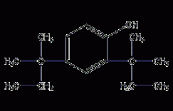 2,4-二叔戊基苯酚结构式