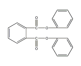 邻苯二甲酸二苯酯结构式