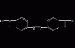 4,4'-二苯乙烯二羧酸结构式