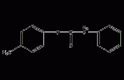 苯乙酸对甲酚酯结构式