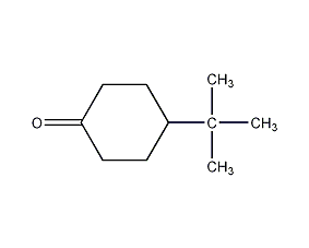 4-叔丁基环己酮结构式